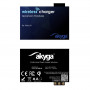 Akyga AK-QIR-06 adaptador de carregamento Qi para Note 3, 3 pinos, 5V / 0,7A