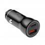 Carregador de automóvel 12/24V Akyga AK-CH-16 36W USB-A + USB-C PD Quick Charge 3.0 5-12V / 1,5-3A preto