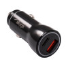Carregador de automóvel 12/24V Akyga AK-CH-16 36W USB-A + USB-C PD Quick Charge 3.0 5-12V / 1,5-3A preto