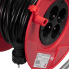 Tambor de cabo Brennenstuhl Akyga AK-CR-08, 4 tomadas, IP20, 25 m, vermelho