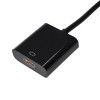 Akyga AK-AD-11 adaptador conversor com cabo DisplayPort macho para HDMI fêmea, 15 cm, preto
