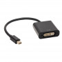 Akyga AK-AD-37 cabo adaptador Mini DisplayPort (macho) para DVI 24+5 (fêmea), 15 cm