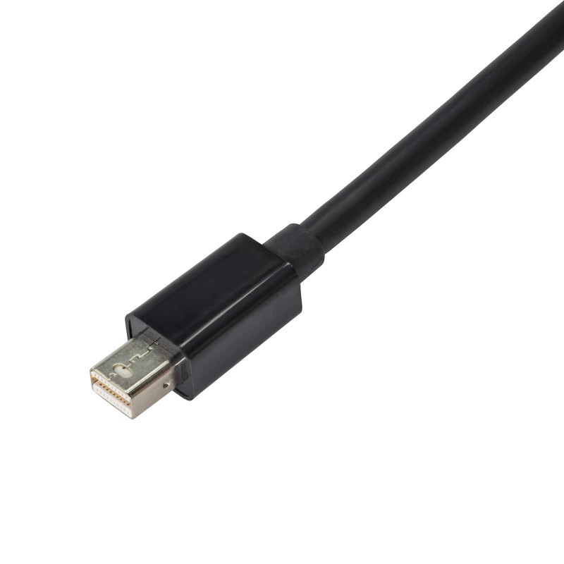 Akyga AK-AD-37 cabo adaptador Mini DisplayPort (macho) para DVI 24+5 (fêmea), 15 cm