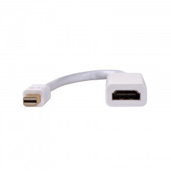 Akyga AK-AD-38 cabo adaptador Mini DisplayPort (macho) para HDMI (fêmea), 4K, 15 cm