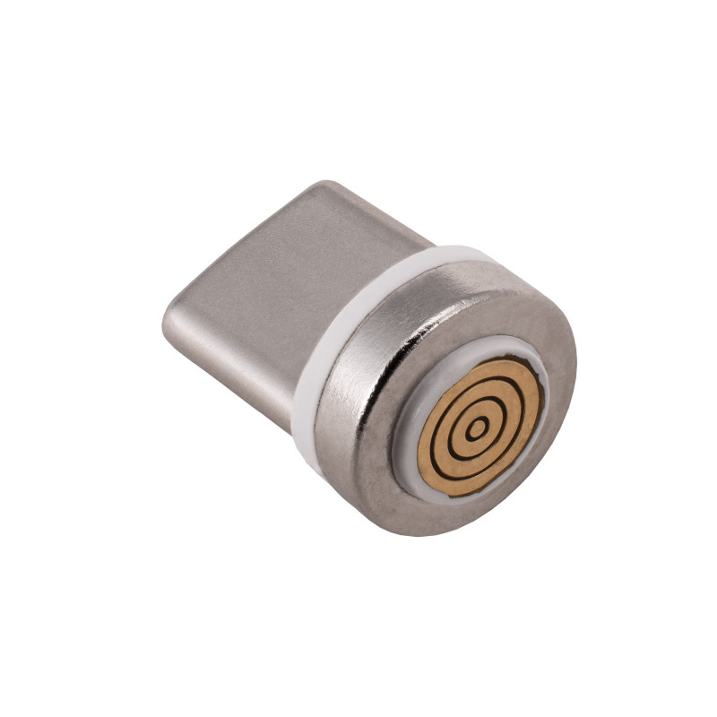 Akyga AK-AD-68 conector macho USB-C magnético para cabos USB magnéticos