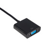 Akyga AK-AD-42 cabo adaptador HDMI (macho) para VGA (fêmea), Full HD, 15 cm