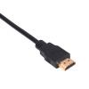 Akyga AK-AD-42 cabo adaptador HDMI (macho) para VGA (fêmea), Full HD, 15 cm