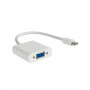 Akyga AK-AD-39 cabo adaptador Mini DisplayPort (macho) para VGA (fêmea), 15 cm, branco