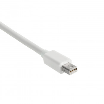 Akyga AK-AD-39 cabo adaptador Mini DisplayPort (macho) para VGA (fêmea), 15 cm, branco
