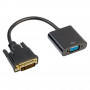 Akyga AK-AD-50 cabo adaptador DVI-D 24+1 (macho) para VGA (fêmea), 15 cm
