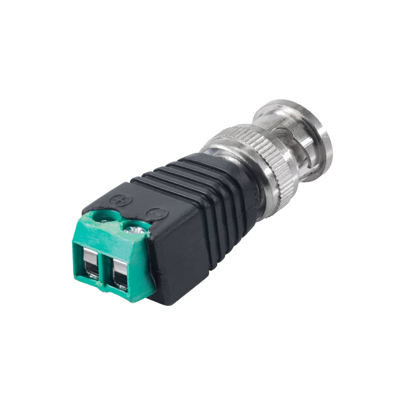 Akyga AK-SC-15 conector macho BNC com terminais de parafuso para cabo UTP, CCTV