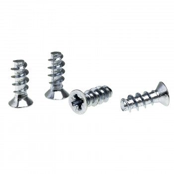 Akyga AK-CA-21 conjunto de parafusos para ventoinha de caixa ATX, aço zincado, 4 unid.