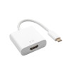 Akyga AK-AD-53 cabo adaptador USB-C (macho) para HDMI (fêmea), 4K, 15 cm