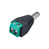 Akyga AK-SC-16 Ficha DC 5,5 x 2,1 mm com terminais de parafuso para cabo UTP, CCTV