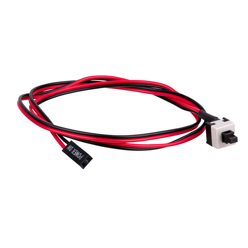 Akyga AK-CA-60 Conjunto de botão de power e reset para PC, cabo de 60 cm