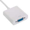 Akyga AK-AD-55 Cabo adaptador USB-C (macho) para VGA (fêmea), Full HD, 15 cm