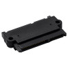 Akyga AK-CA-83 Adaptador SATA 22 pinos (15+7) fêmea para macho, preto