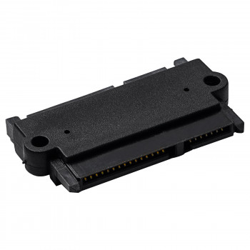 Akyga AK-CA-83 Adaptador SATA 22 pinos (15+7) fêmea para macho, preto