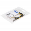 Akyga AK-CA-13 Cabo adaptador de alimentação 2x Molex (macho) para PCIe 6 pinos (fêmea), 15 cm