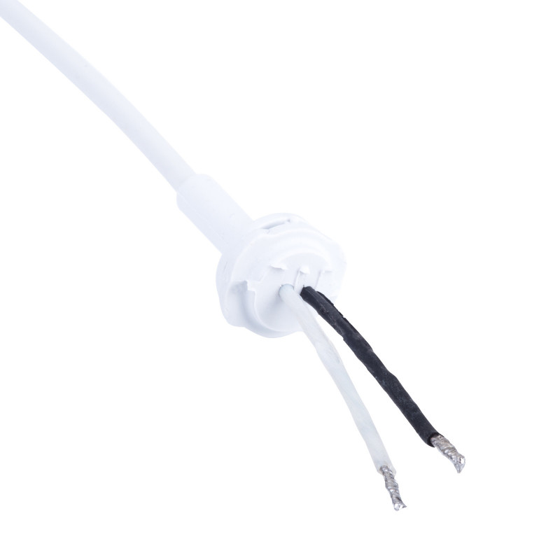 Akyga AK-SC-34 Cabo de serviço DC para fonte de alimentação de portátil MagSafe L, 85 W, 1,2 m, para Apple, branco