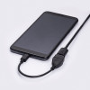 Akyga AK-AD-09 Cabo adaptador OTG Micro USB-B (macho) para USB-A (fêmea), 15 cm, preto