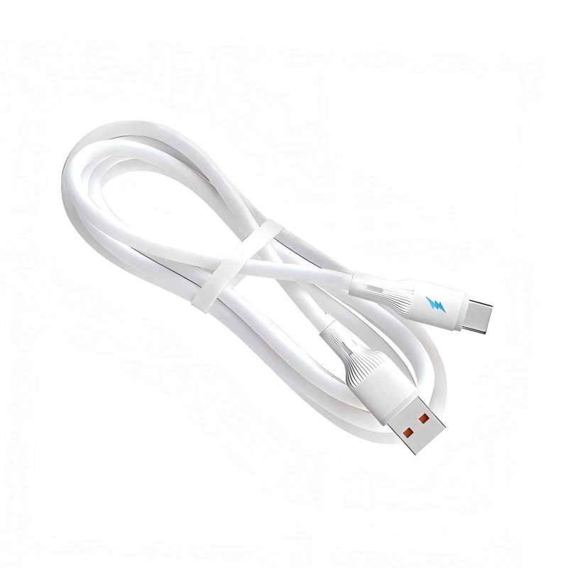 Akyga AK-USB-59 Cabo USB-A (M) para USB-C (M), USB 2.0, 1 m, silicone