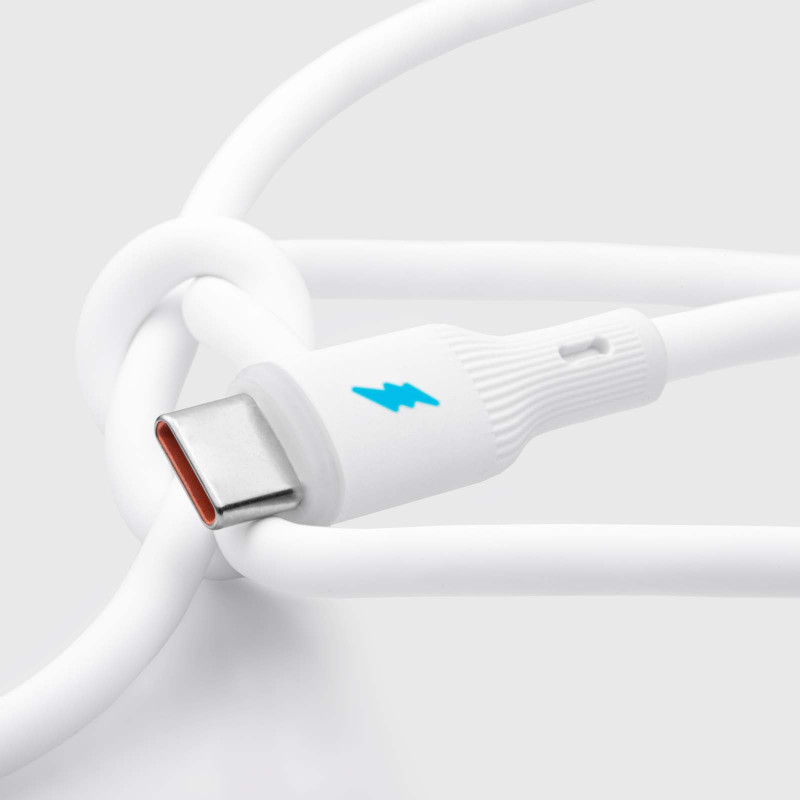 Akyga AK-USB-59 Cabo USB-A (M) para USB-C (M), USB 2.0, 1 m, silicone
