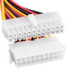 Akyga AK-CA-66 Cabo adaptador de alimentação ATX 20 pinos (fêmea) para 24 pinos (20+4) (macho), 15 cm