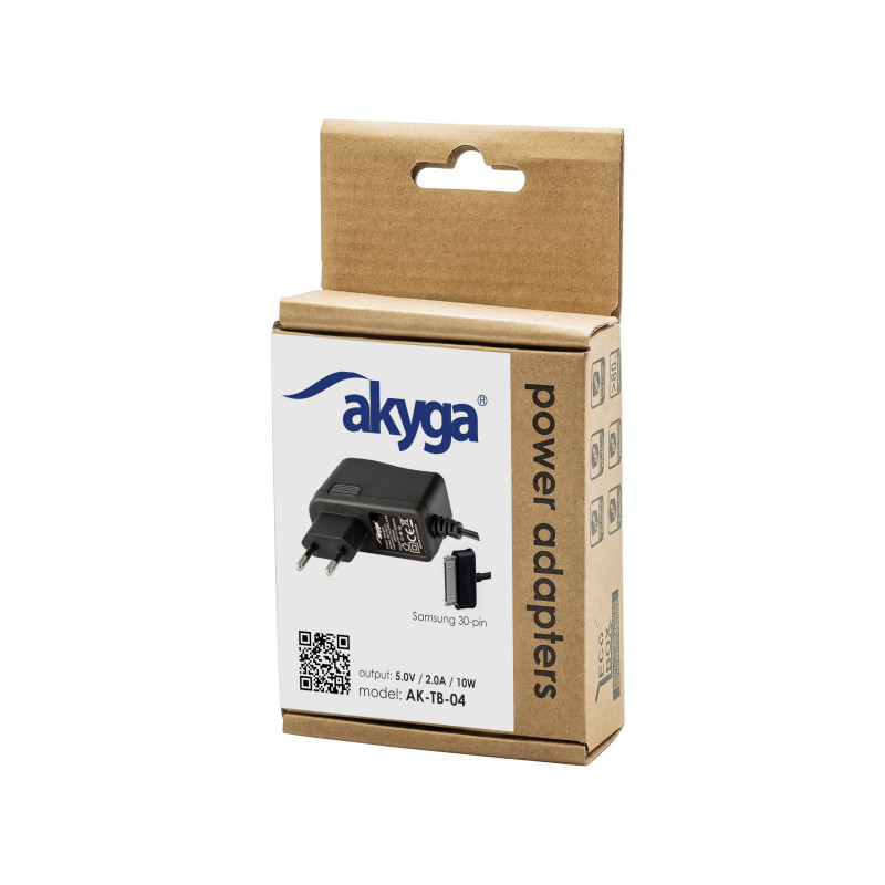 Fonte de alimentação universal Akyga AK-TB-04 5,0V / 2,0A 10W Samsung 30 pinos 1,5m
