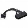 Cabo adaptador de alimentação Akyga AK-CA-76 ATX 24 pinos (20+4) para placa-mãe Lenovo 10 pinos, 10 cm