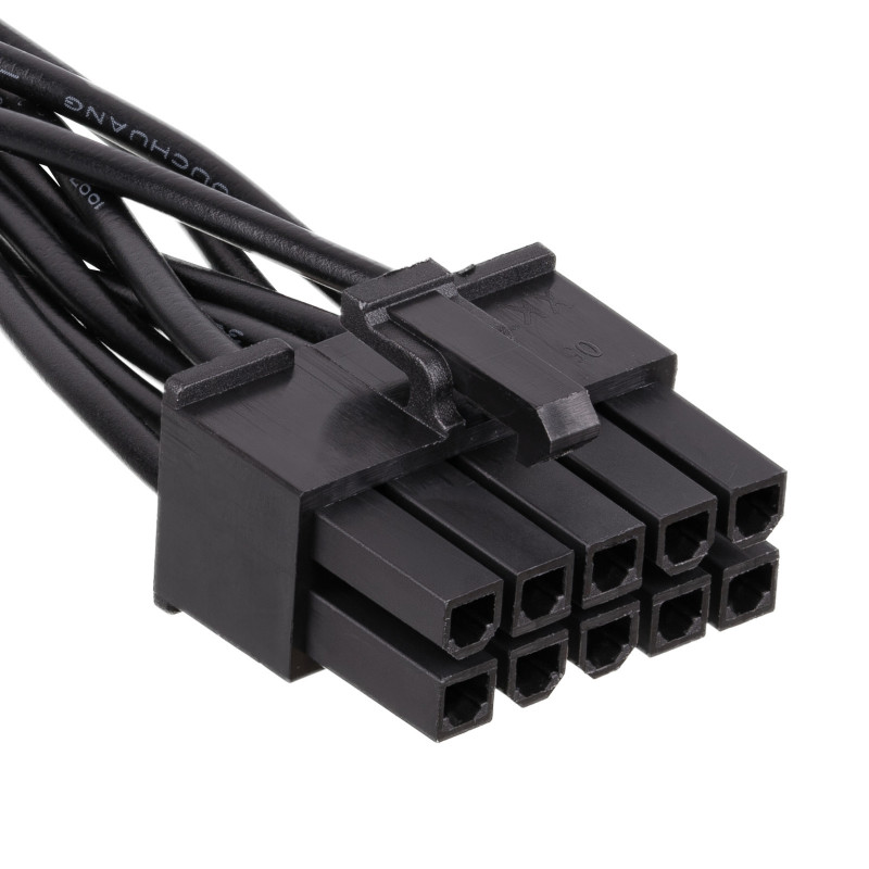 Cabo adaptador de alimentação Akyga AK-CA-76 ATX 24 pinos (20+4) para placa-mãe Lenovo 10 pinos, 10 cm
