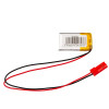 Bateria Li-Po Akyga AKY0472 LP301525 3,7 V 85 mAh com PCM, ficha JST 2,54 mm 2 pinos, cabo de 150 mm