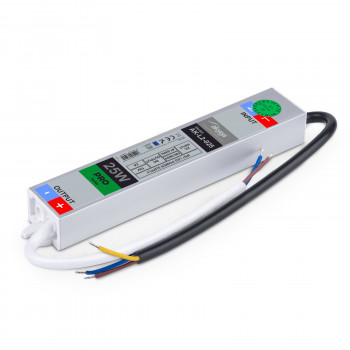 Fonte de alimentação comutável LED estanque Akyga AK-L2-025 12 V, 2 A, 25 W, IP67