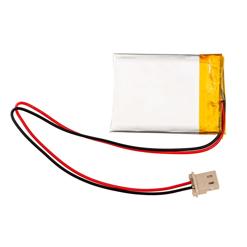 Bateria Li-Po Akyga AKY0822 LP293441 3,7 V 400 mAh com PCM, ficha 2 pinos, cabo de 150 mm