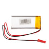 Bateria Li-Po Akyga AKY0486 LP502248 3,7 V 450 mAh com PCM, ficha JST 2,54 mm 2 pinos, cabo de 150 mm