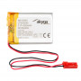 Bateria Li-Po Akyga AKY0300 LP303040 3,7 V 320 mAh com PCM, ficha JST 2,54 mm 2 pinos, cabo de 150 mm