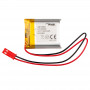 Bateria Li-Po Akyga AKY0662 LP103035 3,7 V 1050 mAh com PCM, ficha JST 2,54 mm 2 pinos, cabo de 150 mm
