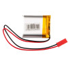 Bateria Li-Po Akyga AKY0662 LP103035 3,7 V 1050 mAh com PCM, ficha JST 2,54 mm 2 pinos, cabo de 150 mm