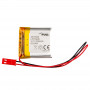 Bateria Li-Po Akyga AKY0658 LP753636 3,7 V 1000 mAh com PCM, ficha JST 2,54 mm 2 pinos, cabo de 150 mm