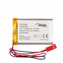 Bateria Li-Po Akyga AKY0638 LP603450 3,7 V 1200 mAh com PCM, ficha JST 2,54 mm 2 pinos, cabo de 100 mm