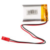 Bateria Li-Po Akyga AKY0663 LP103040 3,7 V 1200 mAh com PCM, ficha JST 2,54 mm 2 pinos, cabo de 150 mm