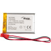 Bateria Li-Po Akyga AKY0646 LP623255 3,7 V 1100 mAh com PCM, ficha JST 2,54 mm 2 pinos, cabo de 150 mm