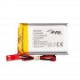Bateria Li-Po Akyga AKY0647 LP803450 3,7 V 1500 mAh com PCM, ficha JST 2,54 mm 2 pinos, cabo de 150 mm