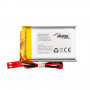 Akyga AKY0563 LP653454 bateria Li-Po 3,7 V 1400 mAh com PCM, ficha JST 2,54 mm 2 pinos, cabo de 150 mm