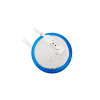 Akyga UltraCoin AKY1917 LIR3048 ST2AB pilha de botão Li-Ion recarregável com patilhas de solda 3,7 V 280 mAh