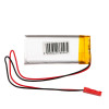 Akyga AKY0623 LP103058 bateria Li-Po 3,7 V 1700 mAh com PCM, ficha JST 2,54 mm 2 pinos, cabo de 150 mm