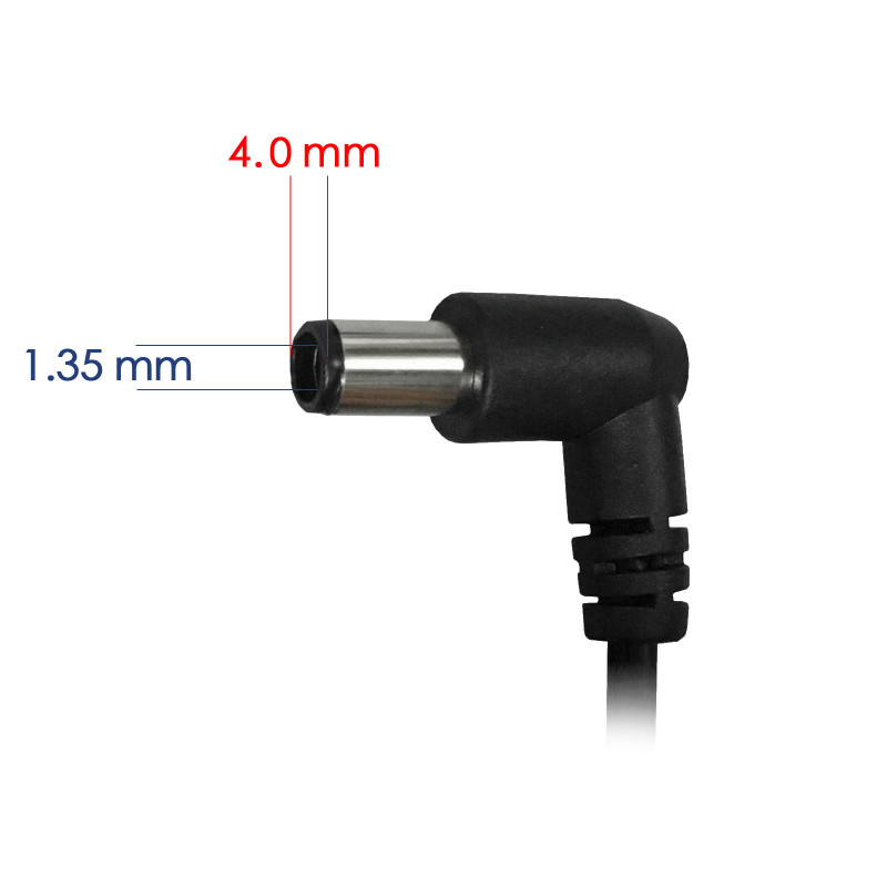 Akyga AK-ND-78 fonte de alimentação para portátil de automóvel 19 V / 2,37 A, 45 W, 4,0 x 1,35 mm, para ASUS