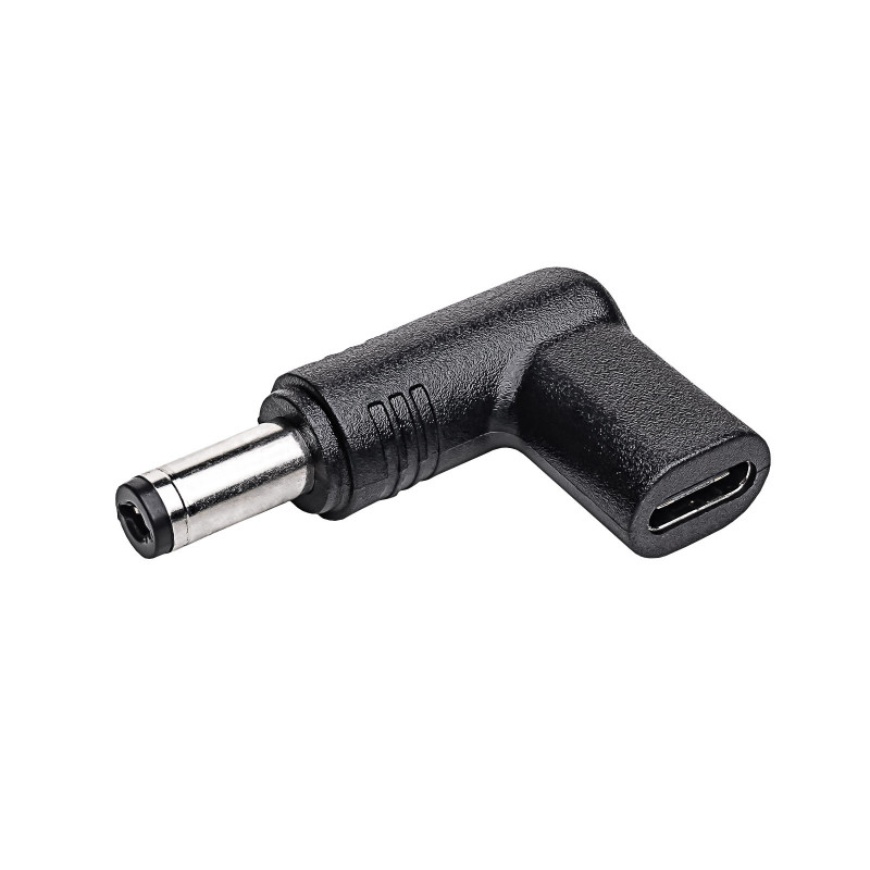 Akyga AK-ND-C02 adaptador de carregamento USB-C para DC 5,5 x 2,1 mm para portáteis, 18,5-20 V, 100 W