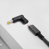 Akyga AK-ND-C03 adaptador de carregamento USB-C para DC 4,8 x 1,7 mm para portáteis, 18,5-20 V, 100 W