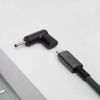 Akyga AK-ND-C06 adaptador de carregamento USB-C para DC 3,0 x 1,0 mm para portáteis, 18,5-20 V, 100 W